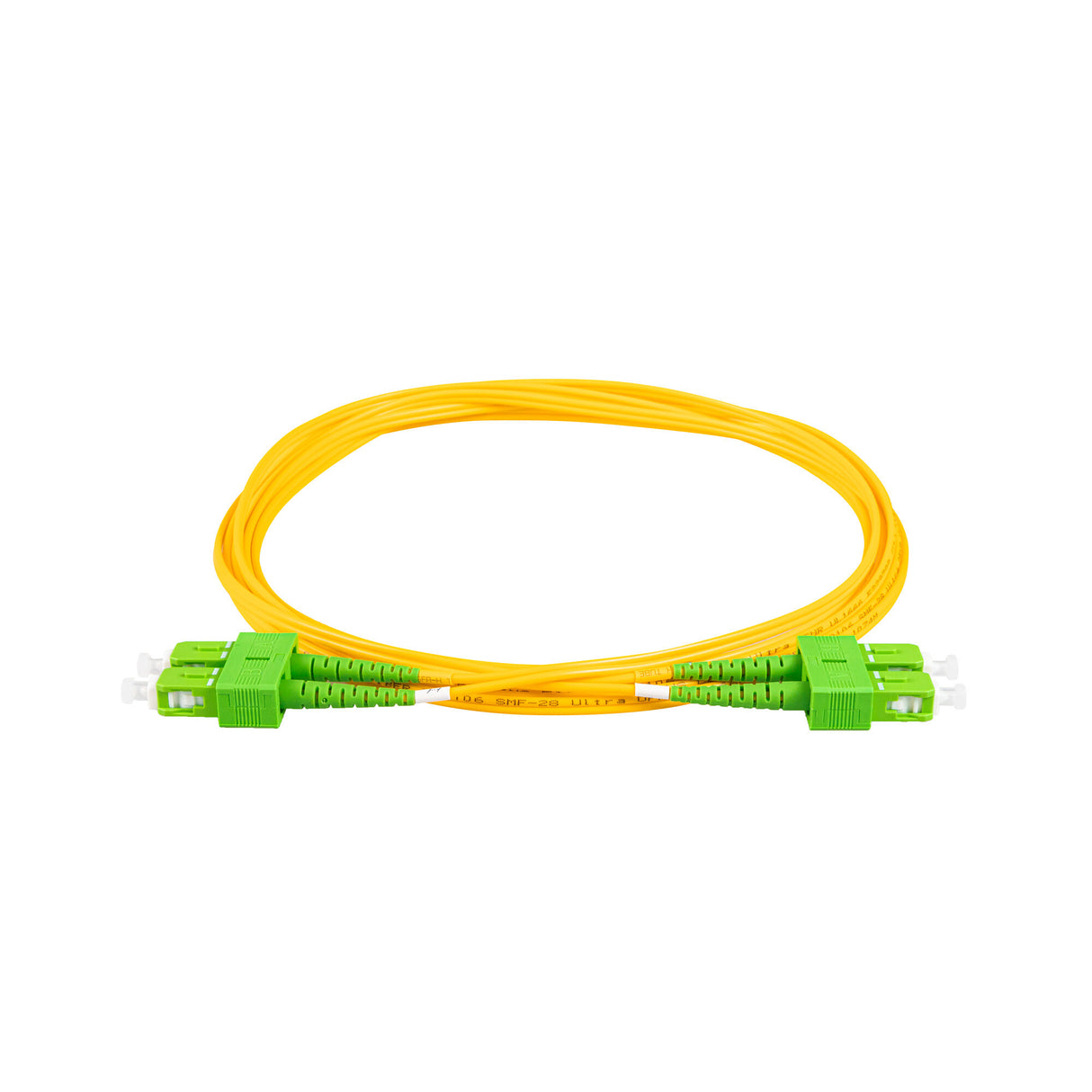 【博光通訊】電信級 0.2dB 單模雙工 SC/APC to SC/APC 光纖跳線 | 康寧纖芯 | OFNP 外被