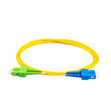 【博光通訊】電信級低插損 0.1dB 單模雙工 SC/APC to SC/UPC 光纖跳線 | 康寧纖芯 | OFNP 外被