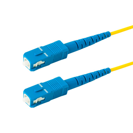 SpeedyFiberTX  SC/UPC to SC/UPC Single-Mode Simplex  Fiber Patch Cable | Corning SMF-28 Ultra Fiber | OS1/OS2 Compatible