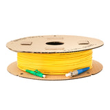 【博光通訊】電信級低插損 0.1dB 單模單工 LC/APC to FC/UPC 光纖跳線 | 康寧纖芯 | OFNP 外被