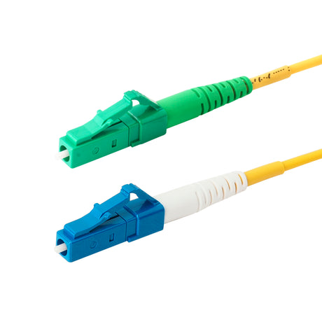 SpeedyFiberTX  LC/APC to LC/UPC Single-Mode Simplex  Fiber Patch Cable | Corning SMF-28 Ultra Fiber | OS1/OS2 Compatible