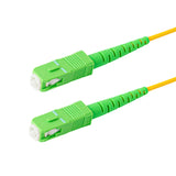 SpeedyFiberTX  SC/APC to SC/APC Single-Mode Simplex  Fiber Patch Cable | Corning SMF-28 Ultra Fiber | OS1/OS2 Compatible