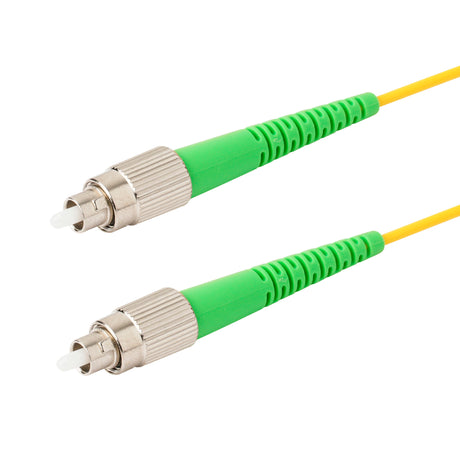 SpeedyFiberTX  FC/APC to FC/APC Single-Mode Simplex  Fiber Patch Cable | Corning SMF-28 Ultra Fiber | OS1/OS2 Compatible