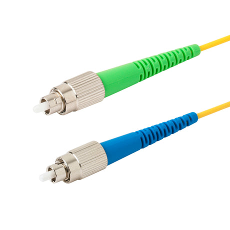 SpeedyFiberTX  FC/APC to FC/UPC Single-Mode Simplex  Fiber Patch Cable | Corning SMF-28 Ultra Fiber | OS1/OS2 Compatible