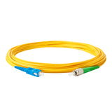 【博光通訊】電信級低插損 0.1dB 單模單工 FC/APC to SC/UPC 光纖跳線 | 康寧纖芯 | OFNP 外被