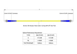 【博光通訊】電信級 0.2dB 單模單工 ST/UPC to ST/UPC 光纖跳線 | 康寧纖芯 | OFNP 外被