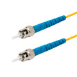 SpeedyFiberTX  ST/UPC to ST/UPC Single-Mode Simplex  Fiber Patch Cable | Corning SMF-28 Ultra Fiber | OS1/OS2 Compatible