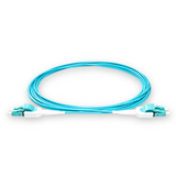 Uniboot Ultra Low Loss 0.1dB OM3 LC/UPC to LC/UPC Fiber Patch Cable | Polarity Switchable | Corning OM3 Fiber | OFNP Jacket | Speedy Model E Uniboot