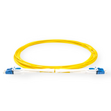 Push-Pull Tab Uniboot Low Loss 0.15dB Single-mode LC/UPC to LC/UPC Fiber Patch Cable | Polarity Switchable | Corning SMF-28 Ultra Fiber | OS1/OS2 Compatible | LSZH Jacket | Speedy Model E Push-Pull Tab Uniboot