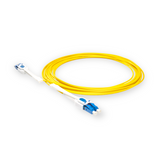 Push-Pull Tab Uniboot Low Loss 0.15dB Single-mode LC/UPC to LC/UPC Fiber Patch Cable | Polarity Switchable | Corning SMF-28 Ultra Fiber | OS1/OS2 Compatible | LSZH Jacket | Speedy Model E Push-Pull Tab Uniboot