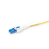 Push-Pull Tab Uniboot Low Loss 0.15dB Single-mode LC/UPC to LC/UPC Fiber Patch Cable | Polarity Switchable | Corning SMF-28 Ultra Fiber | OS1/OS2 Compatible | LSZH Jacket | Speedy Model E Push-Pull Tab Uniboot