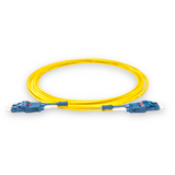 Push-Pull Tab Uniboot Ultra Low Loss 0.1dB Single-mode LC/UPC to LC/UPC Fiber Patch Cable | Polarity Switchable | Corning SMF-28 Ultra Fiber | OS1/OS2 Compatible | OFNP Jacket | Speedy Model O Push-Pull Tab Uniboot