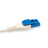 Uniboot Low Loss 0.15dB Single-mode LC/UPC to LC/UPC Fiber Patch Cable | Polarity Switchable | Corning SMF-28 Ultra Fiber | OS1/OS2 Compatible | OFNP Jacket | Speedy Model S Uniboot