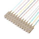 Bundle Deal – SpeedyFiberTX SC 12-Fiber 900µm OM4 Fiber Optic Pigtail | Corning ClearCurve | Multimode | 2m | 5-Pack / 10-Pack