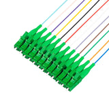 SpeedyFiberTX LC/APC 12-Fiber 900µm Fiber Optic Pigtail | Corning SMF-28 Ultra Fiber | OS1/OS2 Compatible | Single-mode