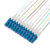 SpeedyFiberTX LC/UPC 12-Fiber 900µm Fiber Optic Pigtail | Corning SMF-28 Ultra Fiber | OS1/OS2 Compatible | Single-mode